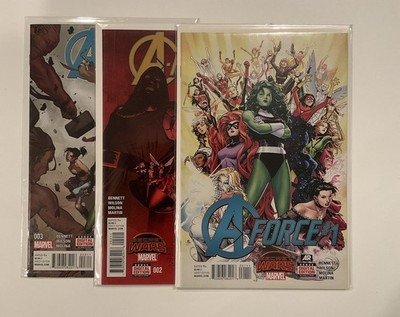 A-Force Lot 1 2 3 4 5 6 Near Mint Nm 2015 Marvel