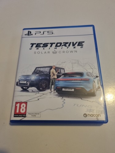 Test Drive Unlimited Solar Crown Sony PlayStation 5 PS5 PAL UK