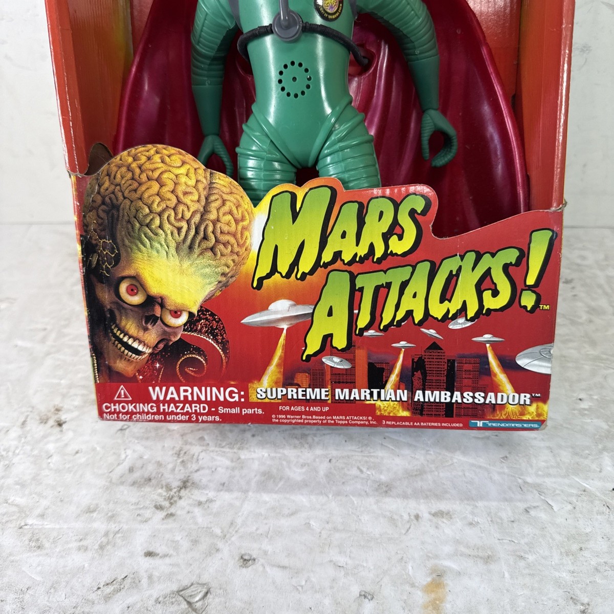 Mars Attacks! Supreme Martian Ambassador Talking Action Figure