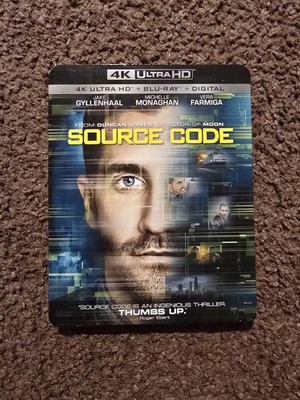 Source Code (4K+Blu-ray) with OOP Slipcover. Discs Never Used!
