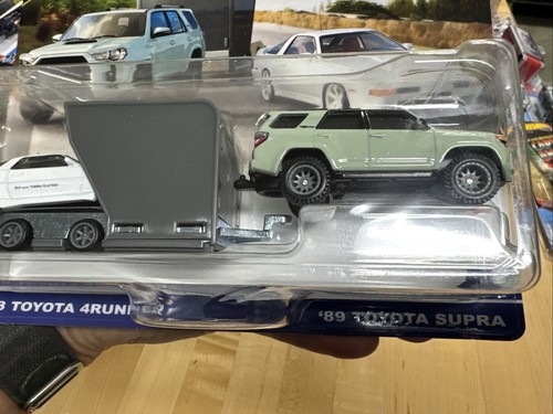 2025 Hot Wheels Premium Team Transport '18 Toyota 4Runner & '89 Supra #72 *NEW* - Picture 3 of 6