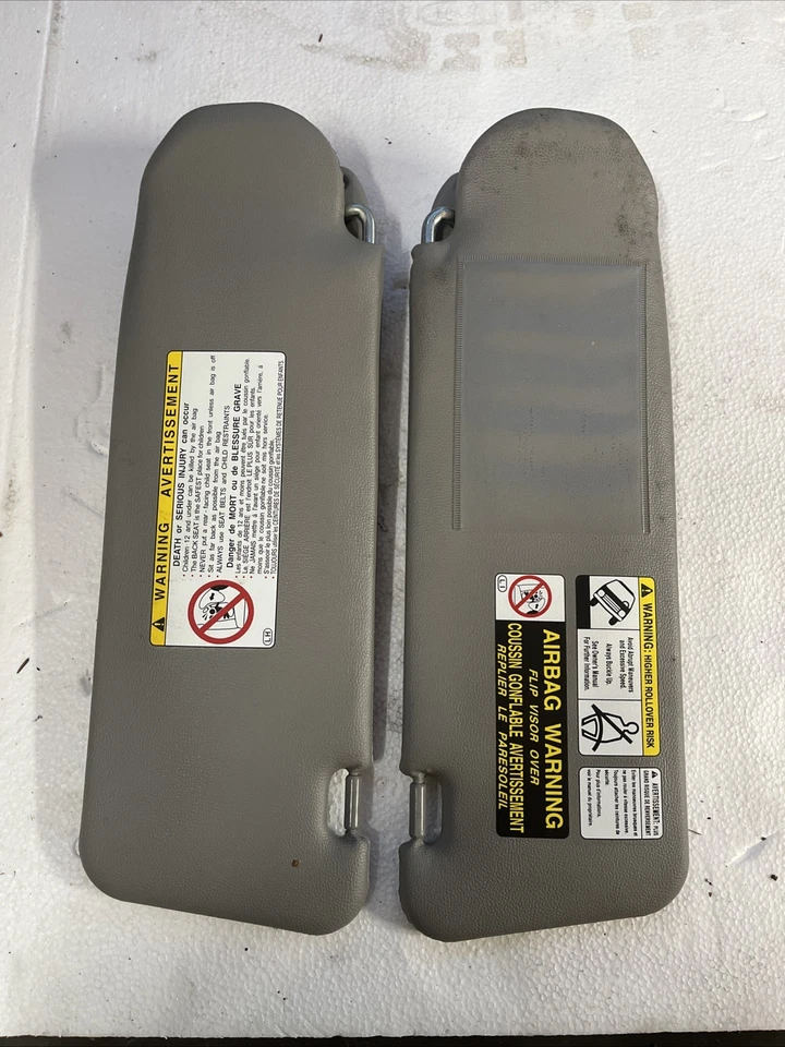 1995 - 2004 年丰田塔科马遮阳板司机乘客对灰色左右原始设备制造商 — 第 2/4 张图片