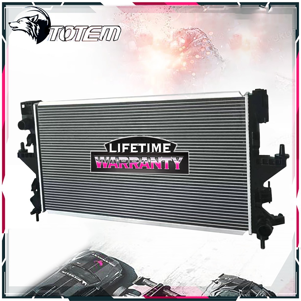 CU13448 Radiator Fit 14-19 2020 2021 Ram ProMaster 1500 2500 3500 Van 3.0L 3.6L