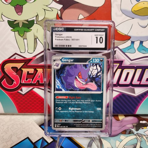 Gengar graded CGC 10 for sale on eBay