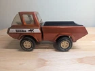 Vintage Tonka Pressed Steel Pickup w/Horse Mustang Graphics Burnt Orange