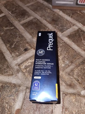Prequel Skin Multi-Quench Plumping Hydration Serum 1.7fl oz Smooths Texture New