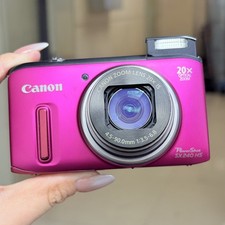 Canon PowerShot SX240 HS Digital Camera 12.1MP 20x Zoom W/SD card -90 New