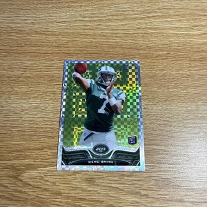 Geno Smith 2013 Topps Chrome #21 Rookie Throwing Xfractor Refractor RC