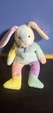 4 Lot Ty Beanie Baby - DIPPY the Bunny Rabbit Duckling Hopson Valley - Easter
