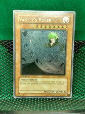 Yugioh! - Vanity's Ruler  CDIP-EN024 - 1st Ed. Ultimate Rare - w/ Print Error NM