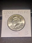 2005 D Kennedy Half Dollar Circulated clad coin BU like finish Low mintage NIFC