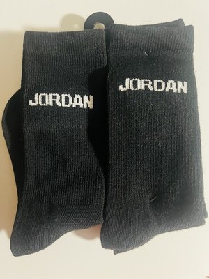 Jordan Black Crew Socks - 5 Pack