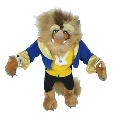 14" VINTAGE 1992 DISNEY BEAUTY AND THE BEAST MATTEL STUFFED ANIMAL PLUSH TOY
