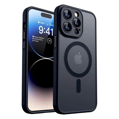 Hülle iPhone 17 16 15 14 13 12 11 Pro Max MagSafe Kameraschutz Magnet Case Cover