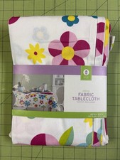 New In Package Tablecloth, 100 Cotton, 60  X 84  , Bright Floral Design