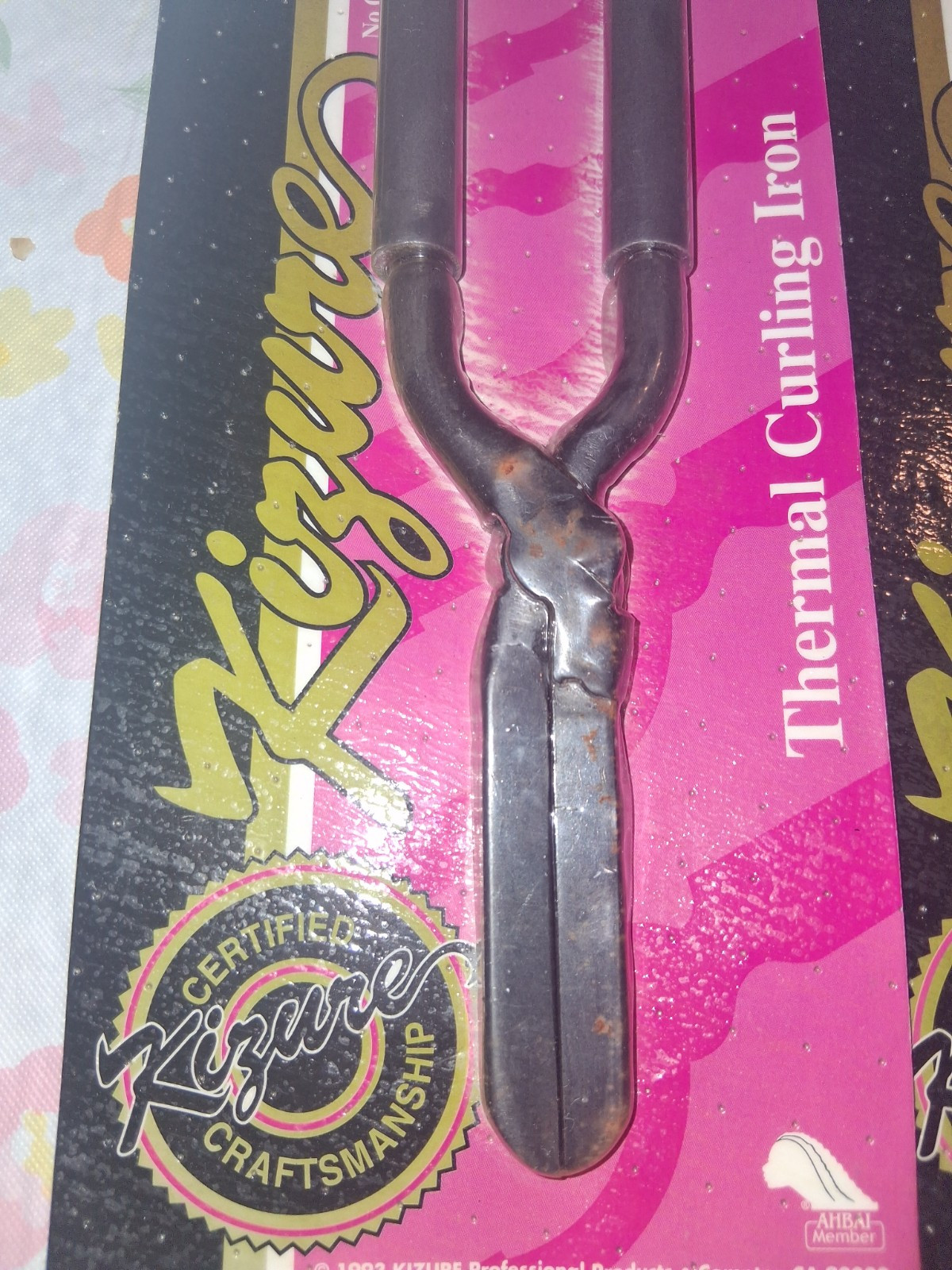 Vintage Kizure Professional Thermal Flat Iron 1993 K80 - 2 New in Package