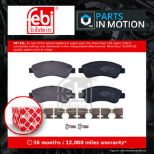 Brake Pads Set fits CITROEN C3 AIRCROSS Mk2 Front 1.2 1.6D 2017 on E172124 Febi