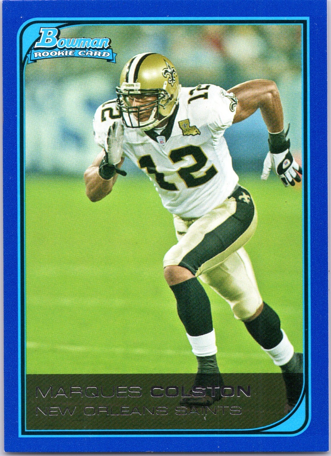 2006 Bowman Blue 433/500 Marques Colston #232