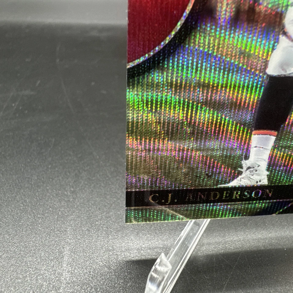 2017 Select CJ Anderson Tri Color Wave /199 - Image 4 of 4