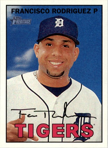 2016 Topps Heritage Francisco Rodriguez #11 card