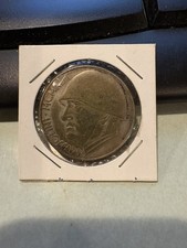20 Lire 1943 Italy WWII Mussolini Italian Fantasy Coin