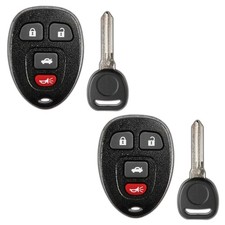 2 Replacement For Chevy 2005-2010 Cobalt 2004-2012 Malibu Remote Key Fob 4b Set 2 Replacement For Chevy 2005-2010 Cobalt 2004-2012 Malibu Remote Key Fob 4b Set