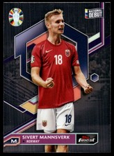 Sivert Mannsverk 2023 Finest Road to UEFA EURO 2024 #58 Norway AutographDen
