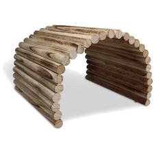 Extra Large Flexible Wood Hideout for Guinea Pigs, Ferrets, and Chinchillas