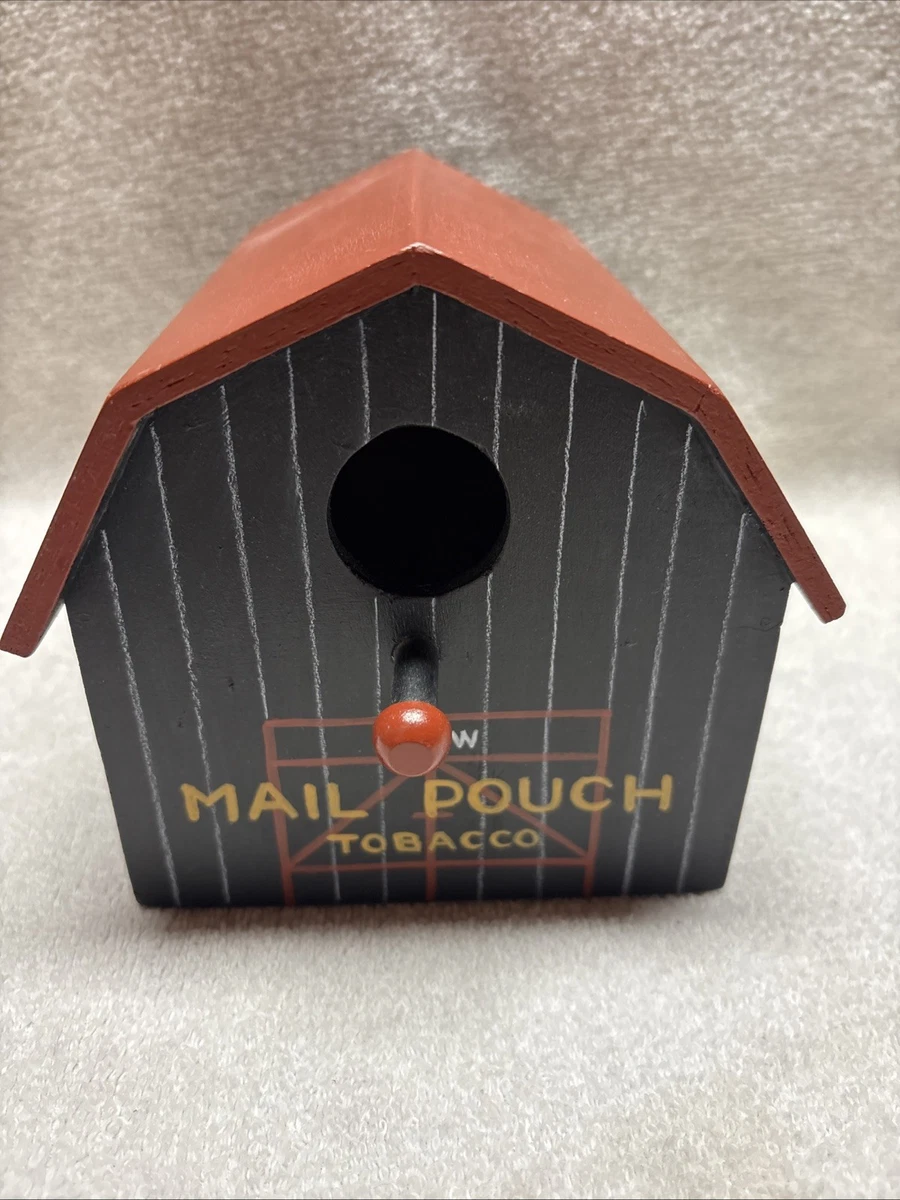 thumbnail: Hummingbird House Paddenstoel Vogelnest - Houten Hangend Vogelhuisje Rood/Bruin