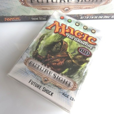 FUTURE SIGHT ~ FUTURE SHOCK Theme Deck Magic the Gathering sealed MtG box
