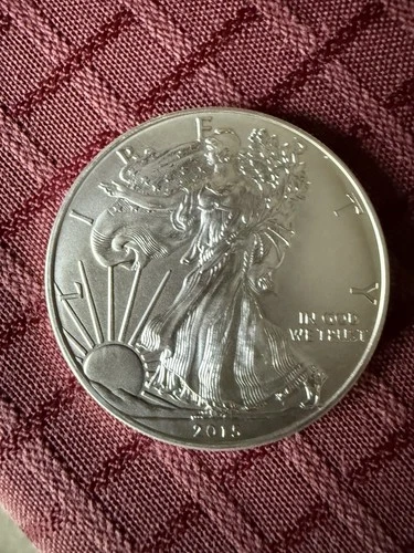 2015 American Eagle Silver Dollar BU Brilliant Uncirculated