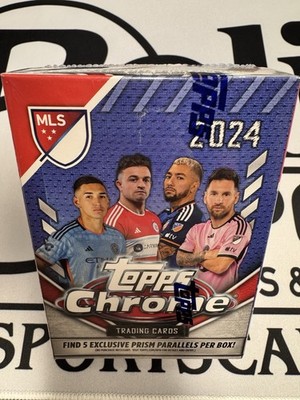 2024 Topps Chrome MLS Soccer Blaster Box (Factory Sealed)