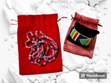 Collana Artigianale con Perle di Vetro Colorate 🎁