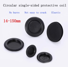 14mm-150mm Black coil Rubber Grommets Closed Blanking Blind Grommet Plugs Bung