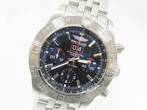Free Shipping Pre-owned BREITLING Black 