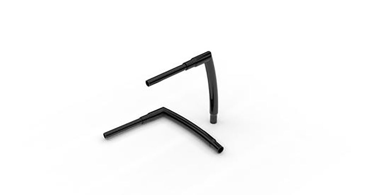 KST Kustoms Gloss Black 14" Pathfinder Handlebars Bars Harley Road King