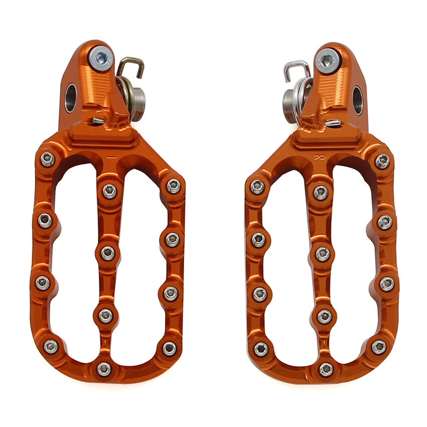 Estriberas reposapiés soporte escalón para Husqvarna FC250 TX125 FX300 TC85 TE450 FS450 Foto 4 de 4