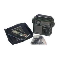 LL Bean Eton FR300 Emergency Crank AM FM Radio NOAA TV VHF Cell Phone Charger