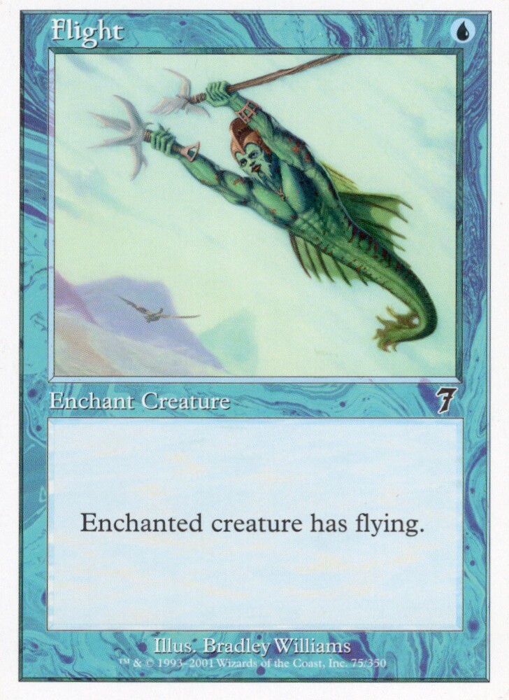 2X FLIGHT 75/350 7TH SEVENTH MTG MAGIC MP X2 (yourdeckbuilder)