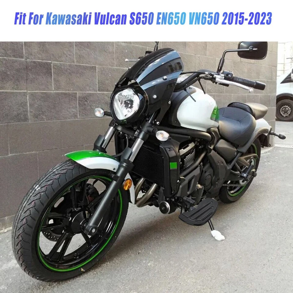For Kawasaki Vulcan S650 EN650 VN650 15-23 Driver Rider Footboards Floorboards Foto 3 de 4