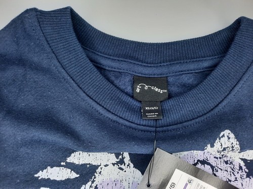 Art Class The Rockies Sweater Size XS 4/5 Navy Blue - Picture 4 of 5