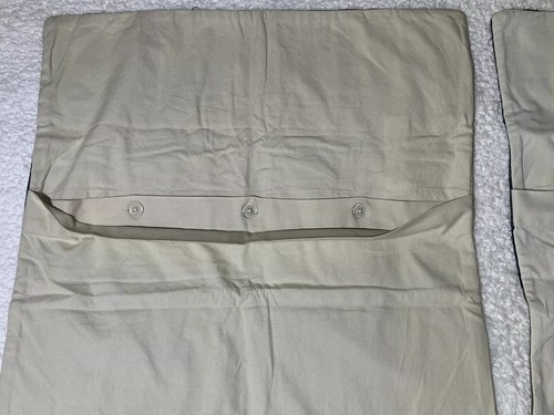 POTTERY BARN Carson Crewel Striped Pillow Covers (PAIR) Approx 24” - Picture 6 of 10