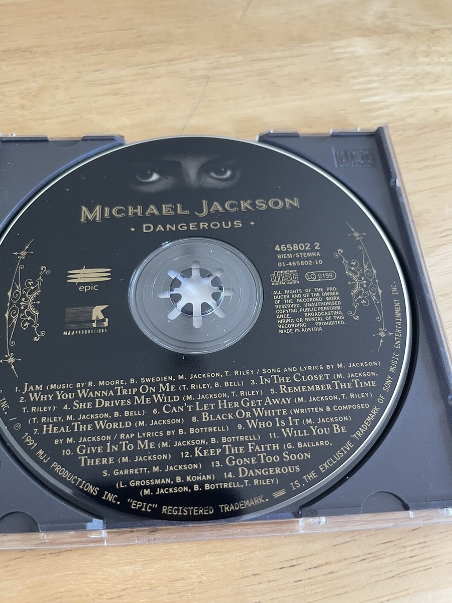 Michael Jackson - Dangerous CD 5099746580223 | eBay UK