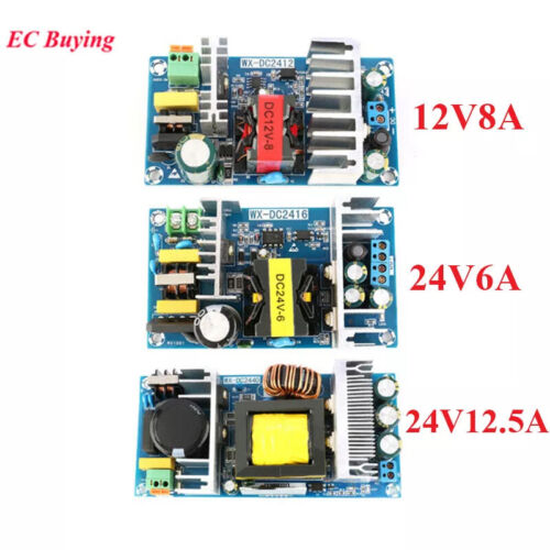 AC-DC Power Supply Module Buck Converter 12V/24V 8A/6A/12.5A Isolated - Afbeelding 1 van 10