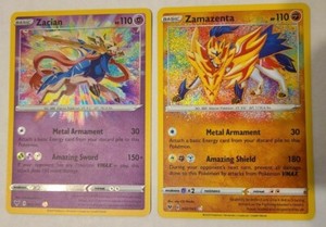 rare sport cards Pokemon Zamazenta 201/182 Illustration Rare 2025 Destined Rivals PSA 9 main image 1