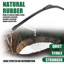 Quiet Front Windshield Wiper Blade All Season For Citroen C3 Hatchback 2002-2009