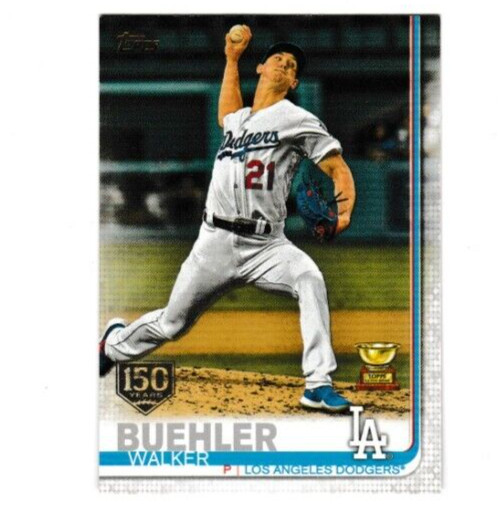 2019 Topps Walker Buehler Rookie Cup - 150th Anniversary Stamp LA Dodgers #445 ⚾