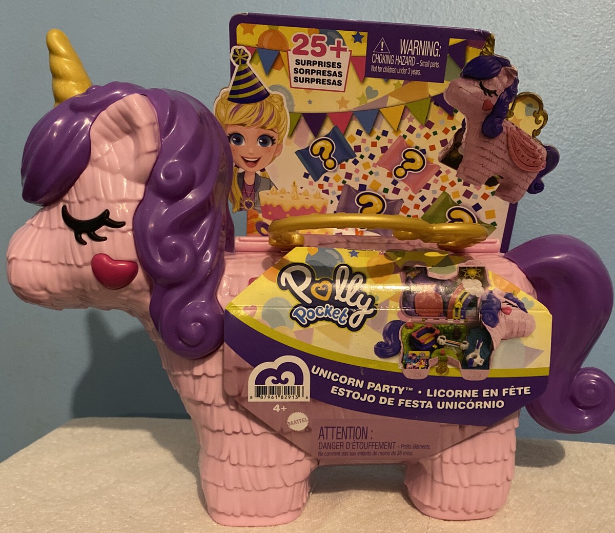 Ubuy Polly Pocket Unicornio Sorpresas POLLY POCKET UNICORN PARTY