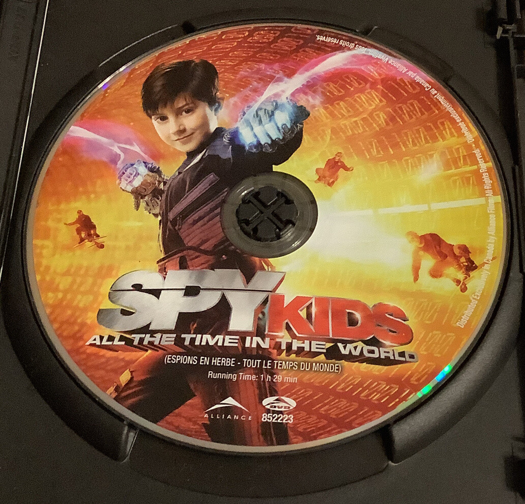 Spy Kids: All the Time in the World (DVD, 2011, Canadian