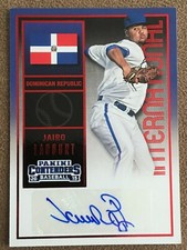 Jairo Labourt 2015 Contenders International Ticket Autograph Red Foil #22 Jays 